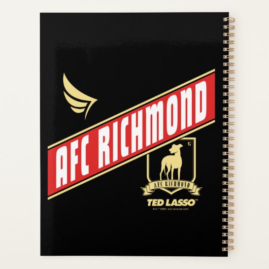 Ted Lasso | AFC Richmond Athletic Banner Planner (Achterkant)