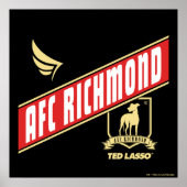 Ted Lasso | AFC Richmond Athletic Banner Poster (Voorkant)