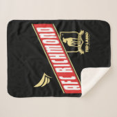 Ted Lasso | AFC Richmond Athletic Banner Sherpa Deken (Voorkant (horizontaal))