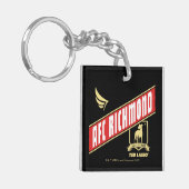 Ted Lasso | AFC Richmond Athletic Banner Sleutelhanger (Voorkant Links)