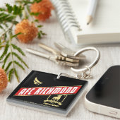 Ted Lasso | AFC Richmond Athletic Banner Sleutelhanger (Voorkant Rechts)