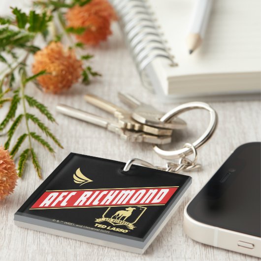 Ted Lasso | AFC Richmond Athletic Banner Sleutelhanger (Voorkant Rechts)