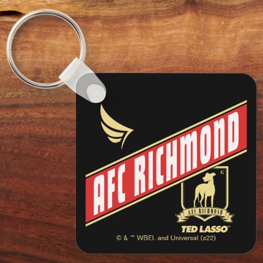 Ted Lasso | AFC Richmond Athletic Banner Sleutelhanger (Voorkant)