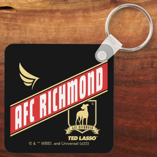 Ted Lasso | AFC Richmond Athletic Banner Sleutelhanger (Achterkant)