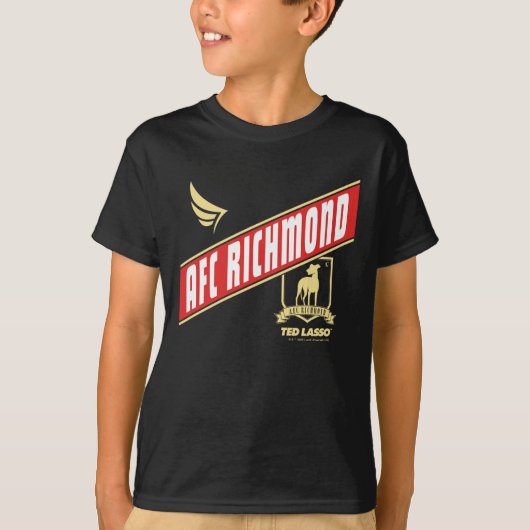 Ted Lasso | AFC Richmond Athletic Banner T-shirt (Voorkant)