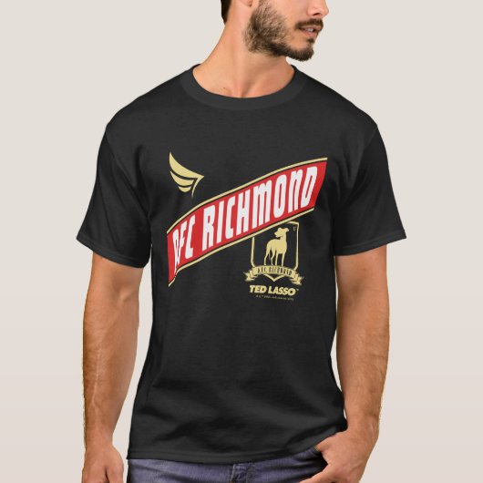Ted Lasso | AFC Richmond Athletic Banner T-shirt (Voorkant)
