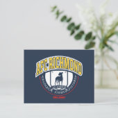 Ted Lasso | AFC Richmond Athletic Circle Badge Briefkaart (Staand voorkant)