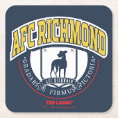 Ted Lasso | AFC Richmond Athletic Circle Badge Kartonnen Onderzetters (Voorkant)