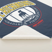 Ted Lasso | AFC Richmond Athletic Circle Badge Sherpa Deken (3/4)