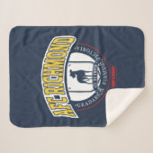 Ted Lasso | AFC Richmond Athletic Circle Badge Sherpa Deken (Voorkant (horizontaal))