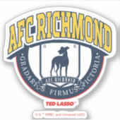 Ted Lasso | AFC Richmond Athletic Circle Badge Sticker (Voorkant)