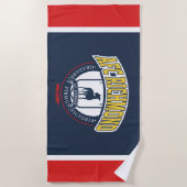 Ted Lasso | AFC Richmond Athletic Circle Badge Strandlaken (Voorkant)