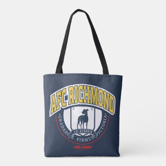 Ted Lasso | AFC Richmond Athletic Circle Badge Tote Bag (Achterkant)