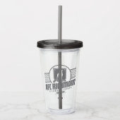Ted Lasso | AFC Richmond Athletic Stripe Graphic Acryl Drinkbeker (Voorkant)