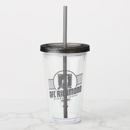 Ted Lasso | AFC Richmond Athletic Stripe Graphic Acryl Drinkbeker (Voorkant)