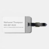 Ted Lasso | AFC Richmond Athletic Stripe Graphic Bagagelabel (Achterkant horizontaal)