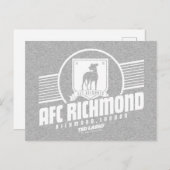 Ted Lasso | AFC Richmond Athletic Stripe Graphic Briefkaart (Voorkant / Achterkant)