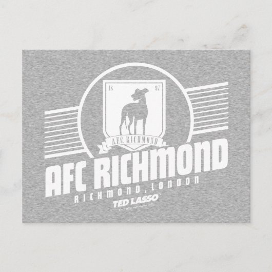 Ted Lasso | AFC Richmond Athletic Stripe Graphic Briefkaart (Voorkant)
