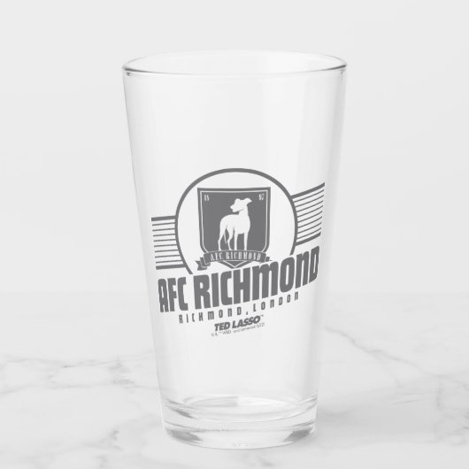 Ted Lasso | AFC Richmond Athletic Stripe Graphic Glas (Voorkant)