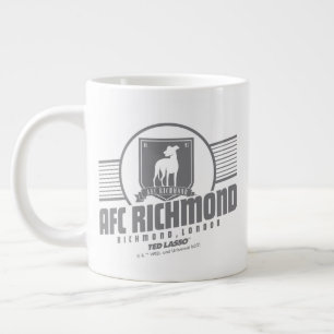 Ted Lasso   AFC Richmond Athletic Stripe Graphic Grote Koffiekop