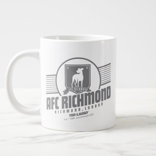 Ted Lasso | AFC Richmond Athletic Stripe Graphic Grote Koffiekop (Links)
