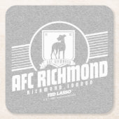Ted Lasso | AFC Richmond Athletic Stripe Graphic Kartonnen Onderzetters (Voorkant)