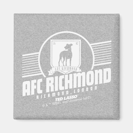 Ted Lasso | AFC Richmond Athletic Stripe Graphic Magneet (Voorkant)
