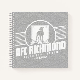 Ted Lasso   AFC Richmond Athletic Stripe Graphic Notitieboek