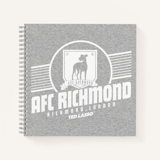 Ted Lasso | AFC Richmond Athletic Stripe Graphic Notitieboek (Voorkant)