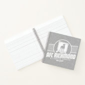 Ted Lasso | AFC Richmond Athletic Stripe Graphic Notitieboek (Binnen)