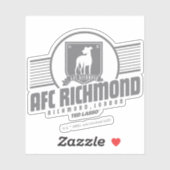 Ted Lasso | AFC Richmond Athletic Stripe Graphic Sticker (Vel)