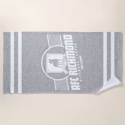 Ted Lasso | AFC Richmond Athletic Stripe Graphic Strandlaken (Voorkant)