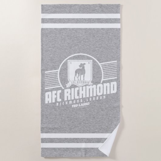 Ted Lasso | AFC Richmond Athletic Stripe Graphic Strandlaken (Voorkant)