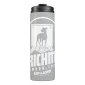 Ted Lasso | AFC Richmond Athletic Stripe Graphic Thermosbeker (Voorkant)