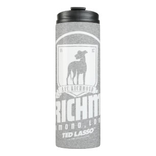 Ted Lasso   AFC Richmond Athletic Stripe Graphic Thermosbeker