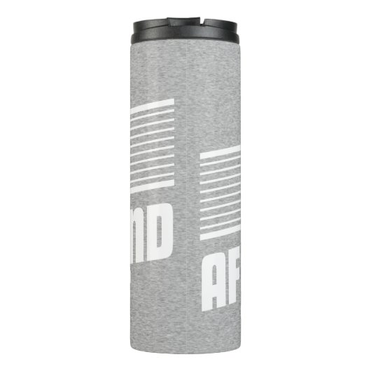 Ted Lasso | AFC Richmond Athletic Stripe Graphic Thermosbeker (Achterkant)