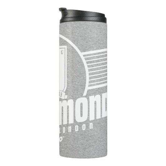 Ted Lasso | AFC Richmond Athletic Stripe Graphic Thermosbeker (Geroteerd rechts)