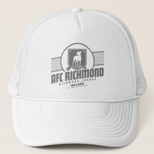 Ted Lasso | AFC Richmond Athletic Stripe Graphic Trucker Pet (Voorkant)