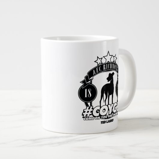 Ted Lasso | AFC Richmond #COYGH Grote Koffiekop (Voorkant rechts)
