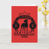 Ted Lasso | AFC Richmond #COYGH Kaart (Gele Bloem)