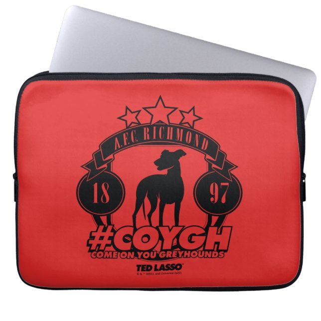 Ted Lasso | AFC Richmond #COYGH Laptop Sleeve (Voorkant)