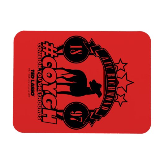 Ted Lasso | AFC Richmond #COYGH Magneet (Horizontaal)