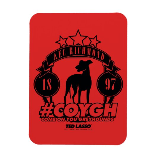 Ted Lasso | AFC Richmond #COYGH Magneet (Verticaal)