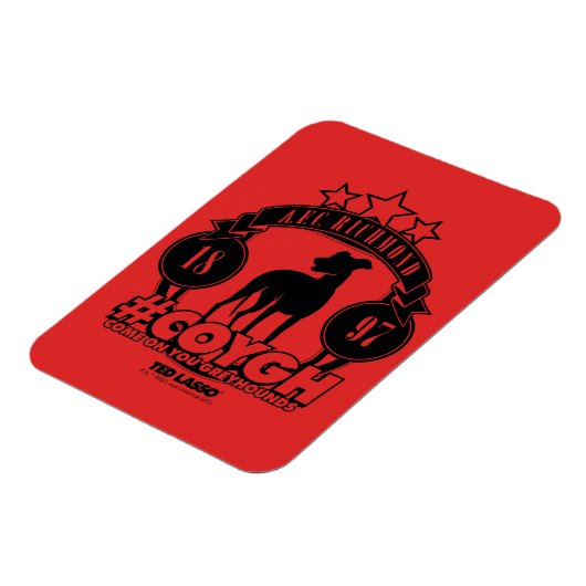 Ted Lasso | AFC Richmond #COYGH Magneet (Linkerzijde)