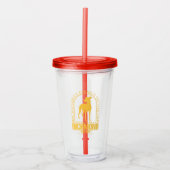 Ted Lasso | AFC Richmond Gold Arched Logo Acryl Drinkbeker (Voorkant)