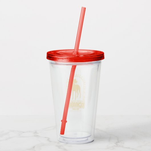 Ted Lasso | AFC Richmond Gold Arched Logo Acryl Drinkbeker (Achterkant)