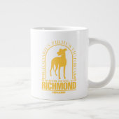 Ted Lasso | AFC Richmond Gold Arched Logo Grote Koffiekop (Rechts)