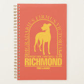 Ted Lasso | AFC Richmond Gold Arched Logo Planner (Voorkant)