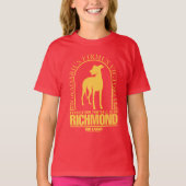 Ted Lasso | AFC Richmond Gold Arched Logo T-shirt (Voorkant)