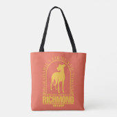 Ted Lasso | AFC Richmond Gold Arched Logo Tote Bag (Achterkant)